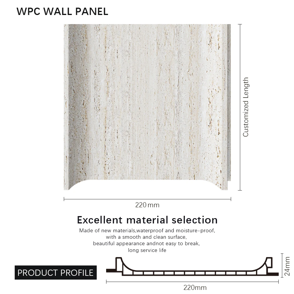 Ucuz Toptan Ps Duvar Paneli PVC WPC Hızlı Dekorasyon Malzemeleri 3D Dekor Duvar Paneli