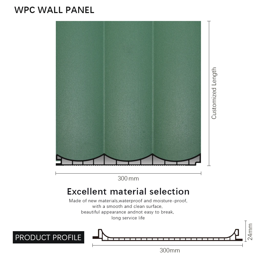 Otel Dekoratif Uygulamaları i&ccedil;in Ahşap Dekorlu Su Ge&ccedil;irmez PVC İ&ccedil; Mekan WPC Duvar Paneli